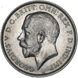 1915 Florin - George V British Silver Coin - Very Nice