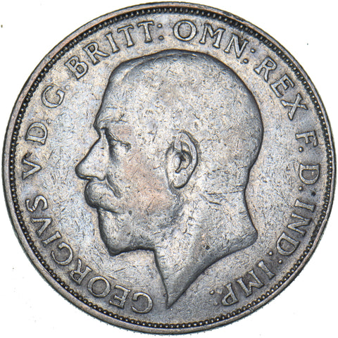 1925 Florin - George V British Silver Coin