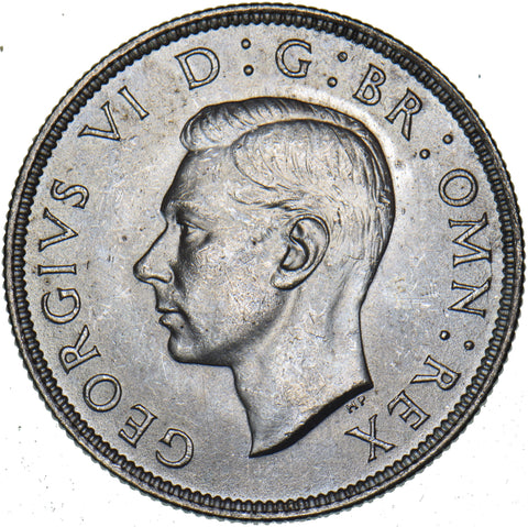 1939 Florin - George VI British Silver Coin - Superb