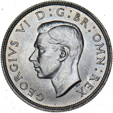1939 Florin - George VI British Silver Coin - Superb
