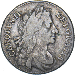 1683 Shilling - Charles II British Silver Coin - Nice