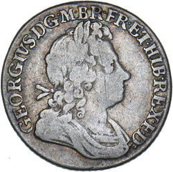 1723 SSC Shilling - George I British Silver Coin - Nice