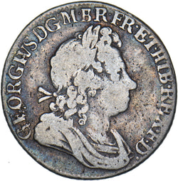 1723 SSC Shilling - George I British Silver Coin - Nice