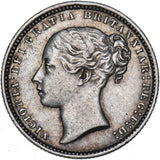1869 Shilling - Victoria British Silver Coin - Very Nice