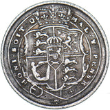 1816 Sixpence - George III British Silver Coin - Nice