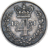 1831 Maundy Fourpence - William IV British Silver Coin - Very Nice