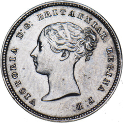 1873 Maundy Fourpence - Victoria British Silver Coin