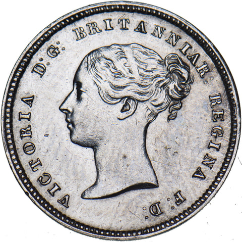1873 Maundy Fourpence - Victoria British Silver Coin
