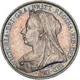 1899 Maundy Fourpence - Victoria British Silver Coin - Superb