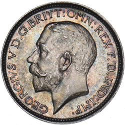 1912 Maundy Fourpence - George V British Silver Coin - Superb