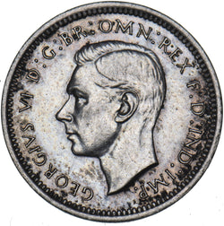 1937 Maundy Fourpence - George VI British Silver Coin - Very Nice