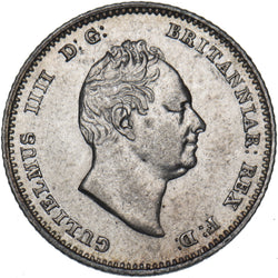 1836 Groat (Fourpence) - William IV British Silver Coin - Very Nice