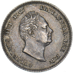 1836 Groat (Fourpence) - William IV British Silver Coin - Very Nice