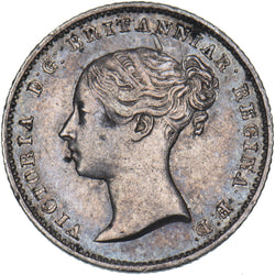 1838 Groat (Fourpence) - Victoria British Silver Coin - Very Nice
