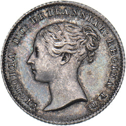 1838 Groat (Fourpence) - Victoria British Silver Coin - Superb