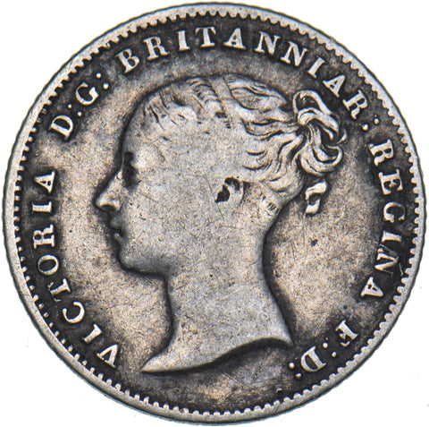 1841 Groat (Fourpence) - Victoria British Silver Coin