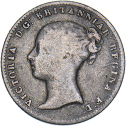 1848 Groat (Fourpence) - Victoria British Silver Coin