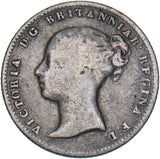 1848 Groat (Fourpence) - Victoria British Silver Coin