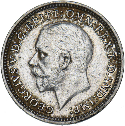 1930 Maundy Threepence - George V British Silver Coin - Very Nice