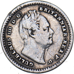 1834 Threehalfpence - William IV British Silver Coin