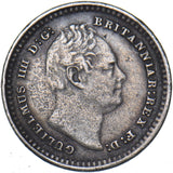 1835 Threehalfpence - William IV British Silver Coin - Nice