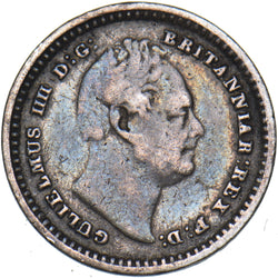1836 Threehalfpence - William IV British Silver Coin