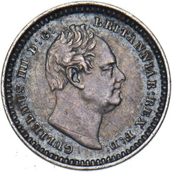 1836 Threehalfpence - William IV British Silver Coin - Very Nice