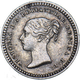 1843 Threehalfpence - Victoria British Silver Coin - Very Nice