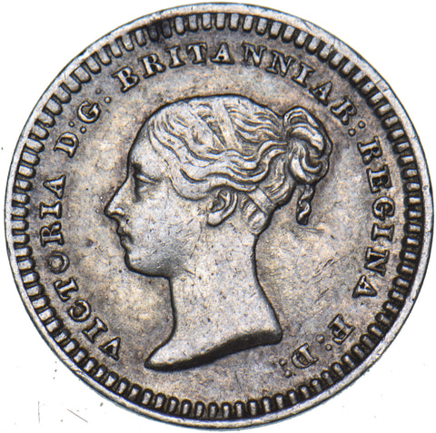 1843 Threehalfpence - Victoria British Silver Coin - Very Nice