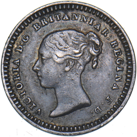 1843 Threehalfpence - Victoria British Silver Coin - Nice
