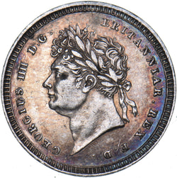 1824 Maundy Twopence - George IV British Silver Coin - Very Nice