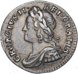 1759 Maundy Penny - George II British Silver Coin - Nice