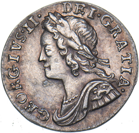 1760 Maundy Penny - George II British Silver Coin - Very Nice