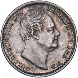 1835 Maundy Penny - William IV British Silver Coin - Superb