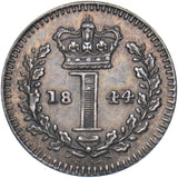 1844 Maundy Penny - Victoria British Silver Coin - Superb