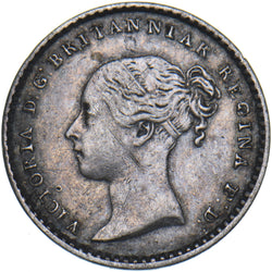 1851 Maundy Penny - Victoria British Silver Coin - Very Nice