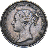 1851 Maundy Penny - Victoria British Silver Coin - Very Nice