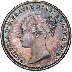 1867 Maundy Penny - Victoria British Silver Coin - Superb