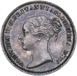 1869 Maundy Penny - Victoria British Silver Coin - Superb