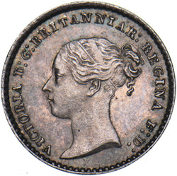 1874 Maundy Penny - Victoria British Silver Coin - Superb