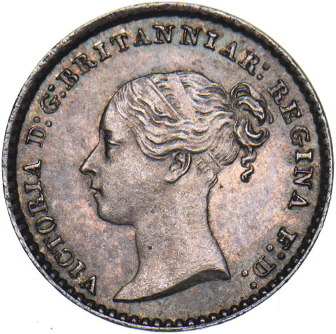 1874 Maundy Penny - Victoria British Silver Coin - Superb