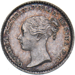 1876 Maundy Penny - Victoria British Silver Coin - Superb