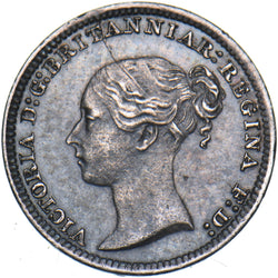 1884 Maundy Penny - Victoria British Silver Coin - Superb