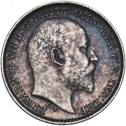 1904 Maundy Penny - Edward VII British Silver Coin - Very Nice
