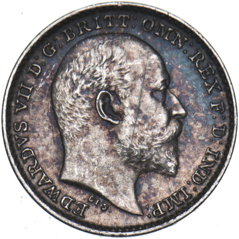1904 Maundy Penny - Edward VII British Silver Coin - Very Nice