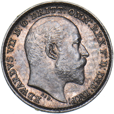 1904 Maundy Penny - Edward VII British Silver Coin - Superb