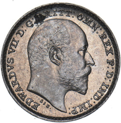 1905 Maundy Penny - Edward VII British Silver Coin - Superb