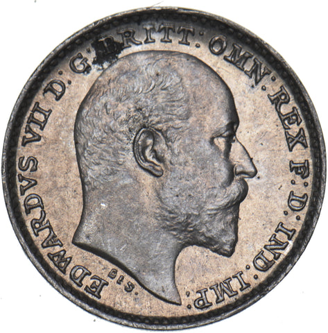 1905 Maundy Penny - Edward VII British Silver Coin - Superb