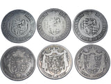 1818 - 1834 Halfcrowns Lot (6 Coins) - British Silver Coins