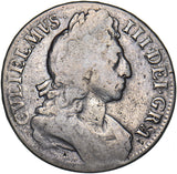 1696 Crown - William III British Silver Coin
